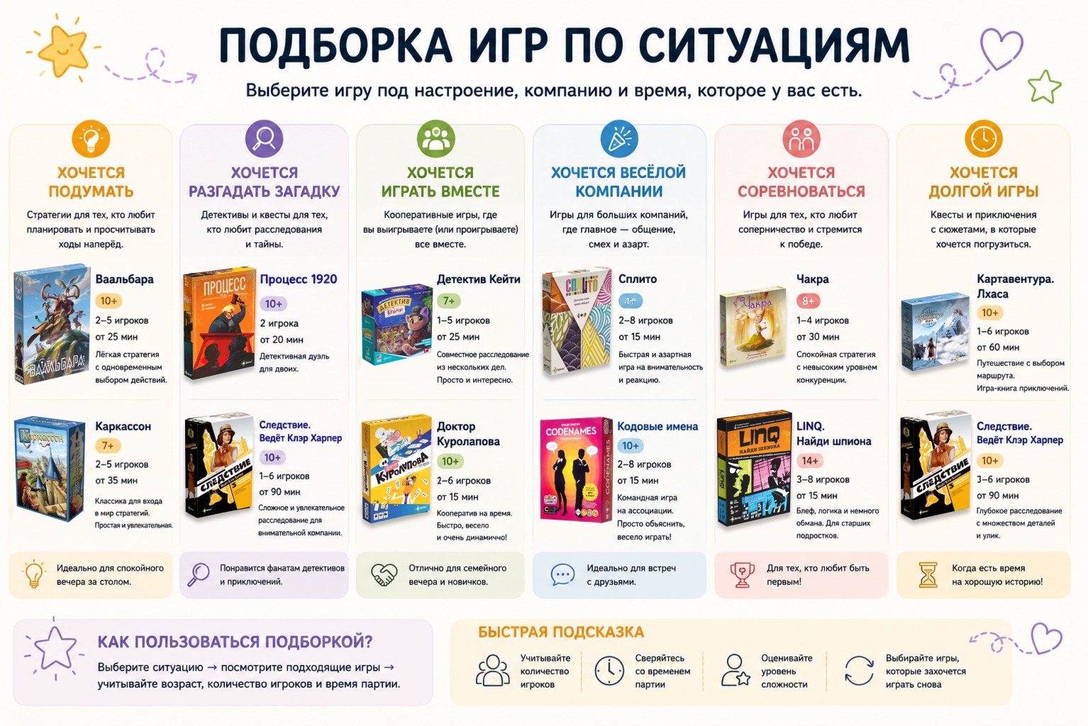 Настольные игры