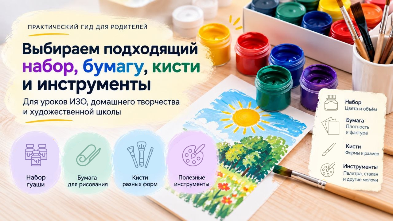 какую гуашь выбрать