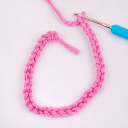 Урок № 8. Соединительная петля в круг,  2 способ