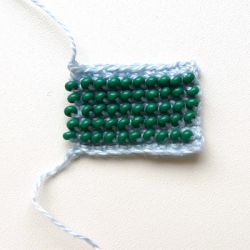 Вязание бисером. Урок 2. Плоское вязание