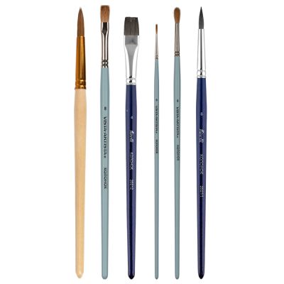 Кисти из волоса колонка