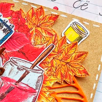 Сочетание бумаги в скрапбукинге