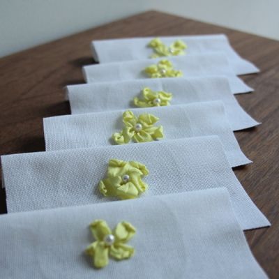 «Стежок с завитком». Следующие способы  его вышивания